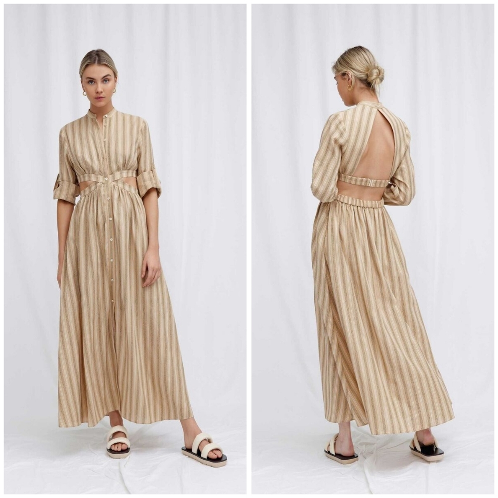 Anthropologie Significant Other cutout dress size 12 - Picture 2 of 16